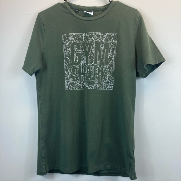Gymshark  olive Green Size M Shirt - Picture 1 of 9
